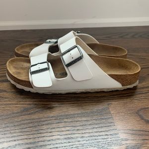 BIRKENSTOCK Sandals White Size 40